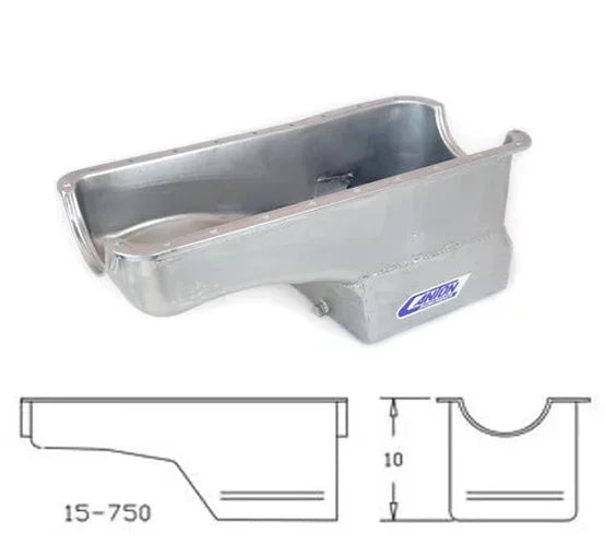 Canton Canton 15-750 Oil Pan Big Block Ford Deep Front Sump Street Pan 15-750 - Additional View 5