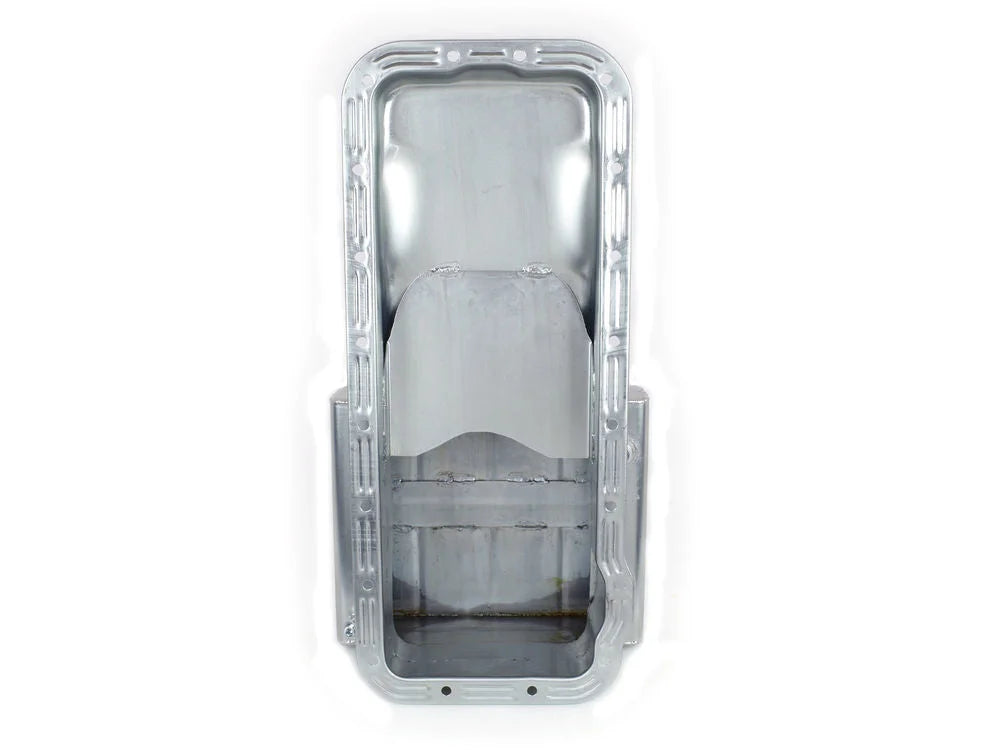 Canton Oil Pan 15-810 High Capacity Front T Sump Street Pan fits 1965-1991 Ford / Lincoln / Mercury - Installation View