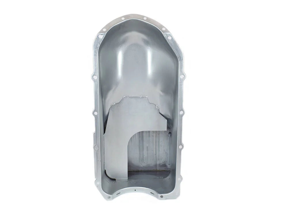 Canton Oil Pan High Capacity Street 15-400 fits Pontiac 301-455 - Installation View