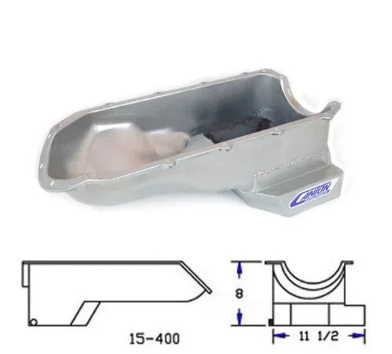 Canton Oil Pan High Capacity Street 15-400 fits Pontiac 301-455 - Additional View 5