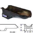 Load image into Gallery viewer, Canton Canton 15-400BLK Oil Pan For Pontiac 301-455 High Capacity Street 15-400BLK - Back View