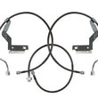 Load image into Gallery viewer, Carli 05-07 Ford F250/350 SD Hardware Braided Brake Lines 4.5in System - Main Product View