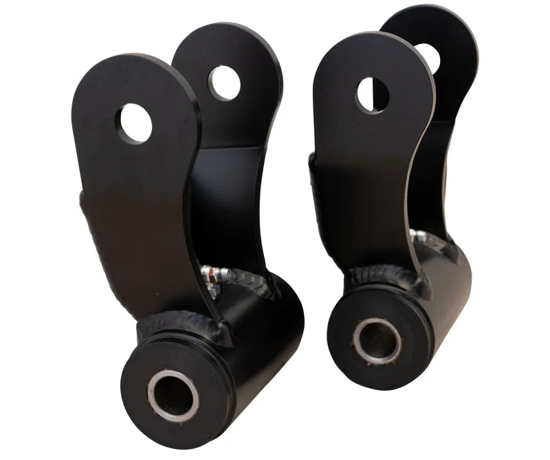Carli 05-23 Ford F350/350 4x4 Fabricated Leaf Spring Shackle - Back View