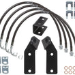 Load image into Gallery viewer, Carli 07-17 Jeep Wrangler Extended Brake Lines Guides And E-Brake Drop Bracket