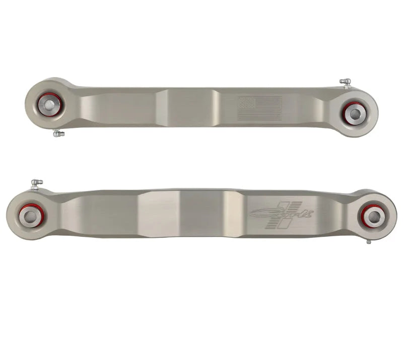 Carli 10-13 Dodge Ram 2500 10-12 Ram 3500 4x4 Billet High Clearance Extended Control Arms - Back View