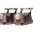 Load image into Gallery viewer, Carli 13-23 Ram 2500/3500 Dominator Lower Shock Mounts Front Weld In - Main Product View