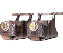 Load image into Gallery viewer, Carli 13-23 Ram 2500/3500 Dominator Lower Shock Mounts Front Weld In - Main Product View