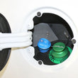 Load image into Gallery viewer, Carli 14-18 Ram 1500/2500/3500 Anodized Fuel Cap - Back View