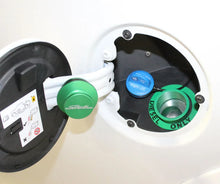 Load image into Gallery viewer, Carli 14-18 Ram 1500/2500/3500 Anodized Fuel Cap - Installation View