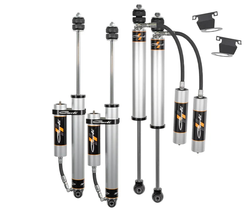 Carli 14-24 Dodge Ram 2500 Backcountry Remote Reservoir Leveling Shock Set