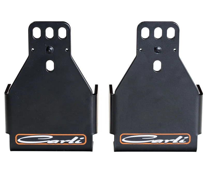 Carli 14-24 Ram Power Wagon Skit Plate Drop Bracket - Side View