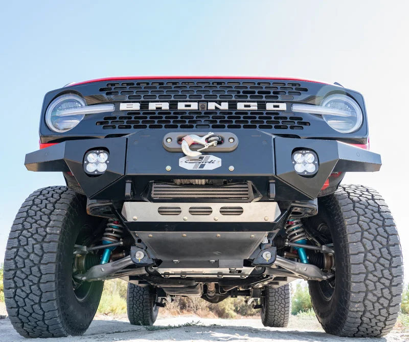 Carli 21-24 Ford Bronco Front Bumper - Back View
