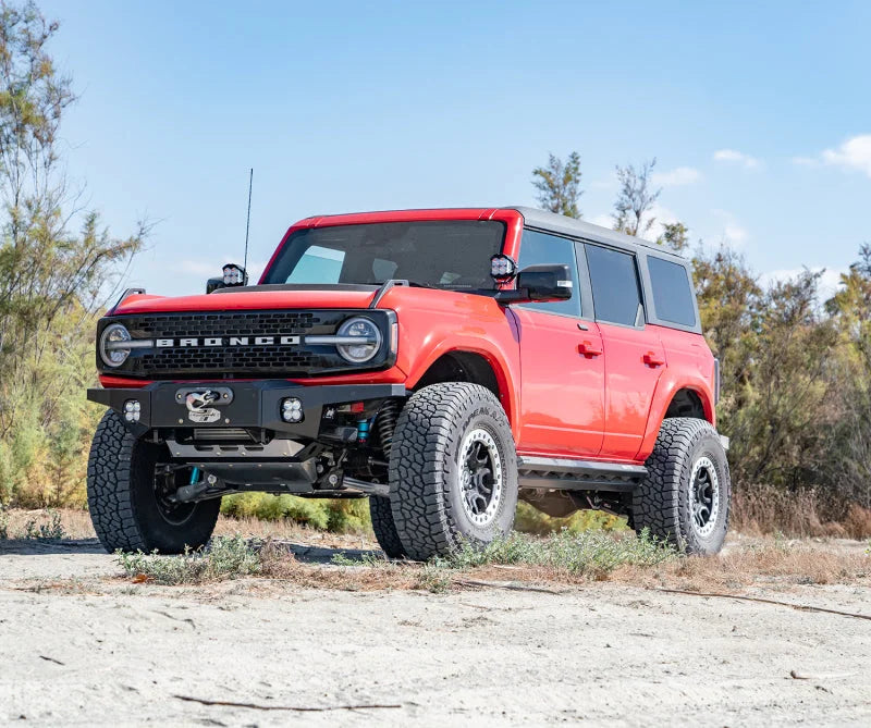 Carli 21-24 Ford Bronco Front Bumper - Installation View