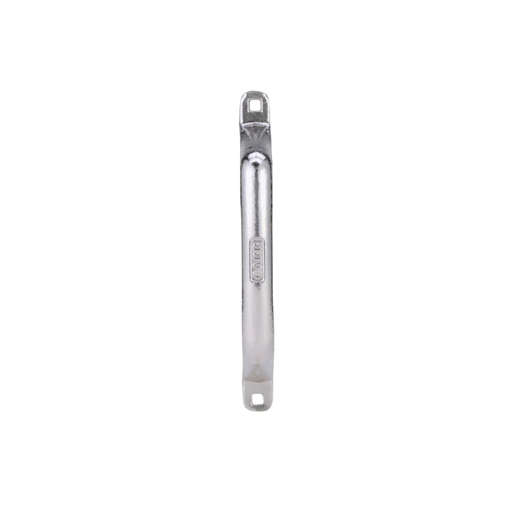 Carr 10" Grab Handle; Bolt-On; Cast Aluminum; XM3 Polished; Single - Front View