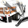 Load image into Gallery viewer, Carr 20" Grab Handle; Bolt On; Cast Aluminum; XP3 Black Powder Coat; Single 200041 - Back View