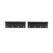 Load image into Gallery viewer, Carr Gutter-less Mount Kit; XP3 Black Powder Coat fits 1988-1999 Chevrolet / GMC / Jeep - Check Fitment Details - Front View
