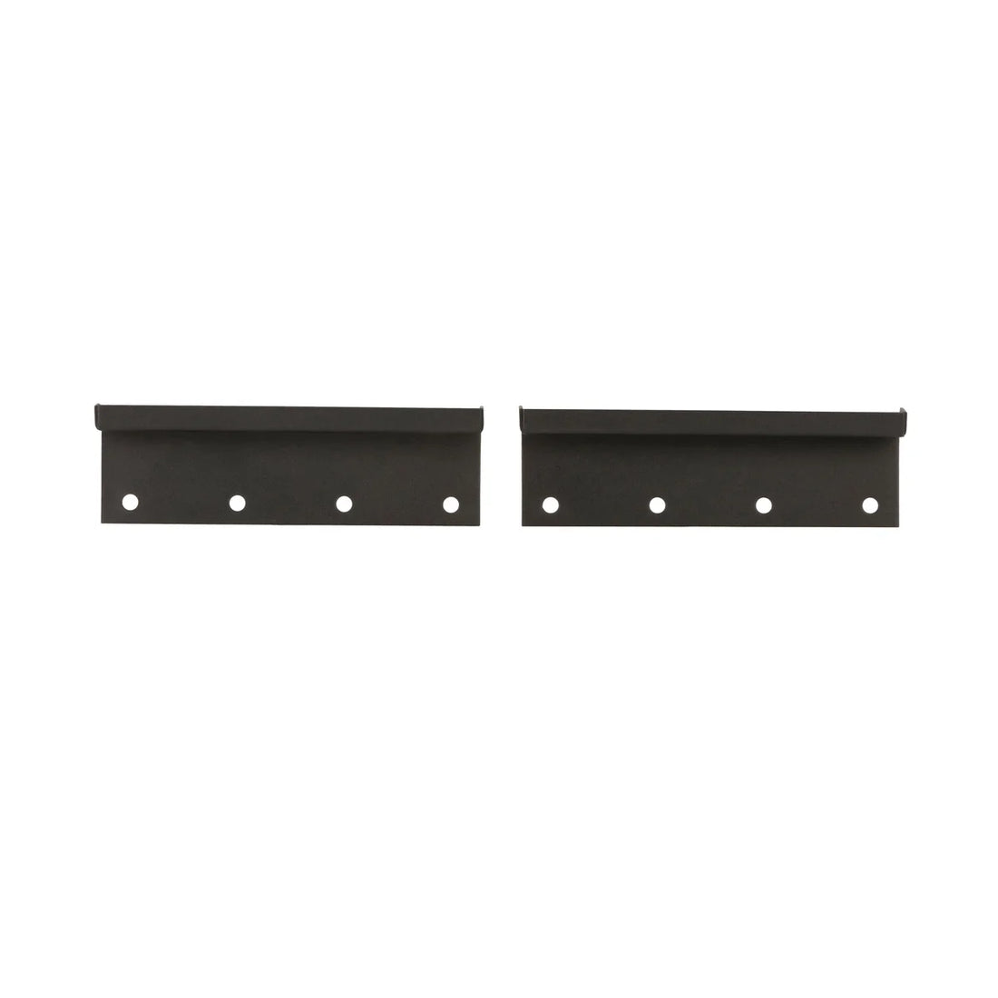 Carr Gutter-less Mount Kit; XP3 Black Powder Coat fits 1988-1999 Chevrolet / GMC / Jeep - Check Fitment Details - Front View