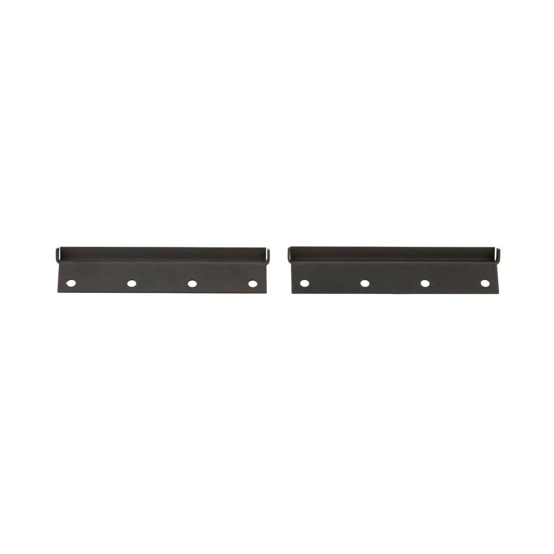 Carr Gutter-less Mount Kit; XP3 Black Powder Coat fits 2000-2023 Chevrolet / Dodge / Ford and more - Front View