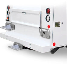 Load image into Gallery viewer, Carr HD Mega Step; Flat Mount; Non LED Step Surface; XM3 Polished; Single 194002 - Back View