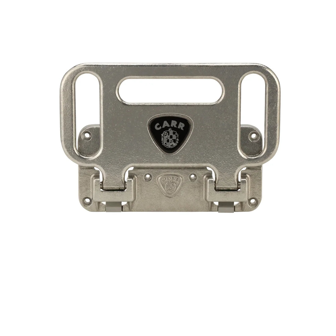 Carr HD Mega Step; Flat Mount; Non LED Step Surface; XM3 Polished; Single 194002 - Front View