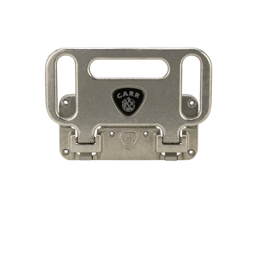 Carr HD Mega Step; Flat Mount; Non LED Step Surface; XM3 Polished; Single 194002 - Front View