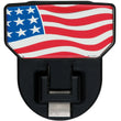 Load image into Gallery viewer, Carr HD Universal Hitch Step; 2 in. Receiver; Black; American Flag; Single - Main Product View