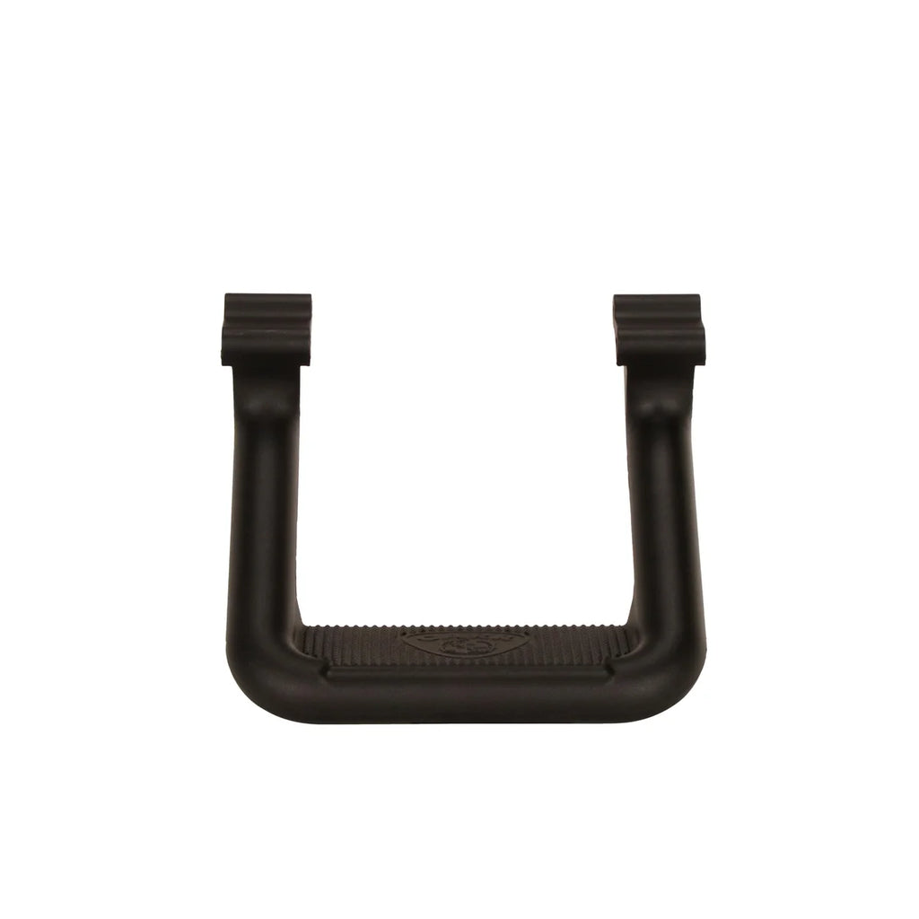 Carr HOOP II; Assist / Side Step; XP3 Black Powder Coat; Single - Front View