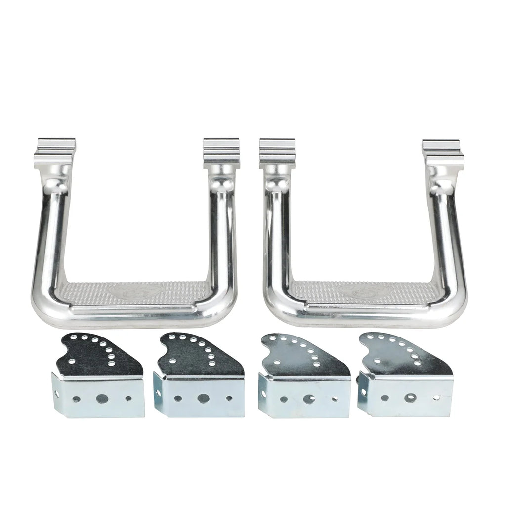 Carr HOOP II; Assist/Side Step; XM3 Polished; Pair 105772 - Additional View 6
