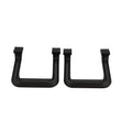 Load image into Gallery viewer, Carr HOOP II; Assist/Side Step; XP3 Black Powder Coat; Pair 102551 - Front View