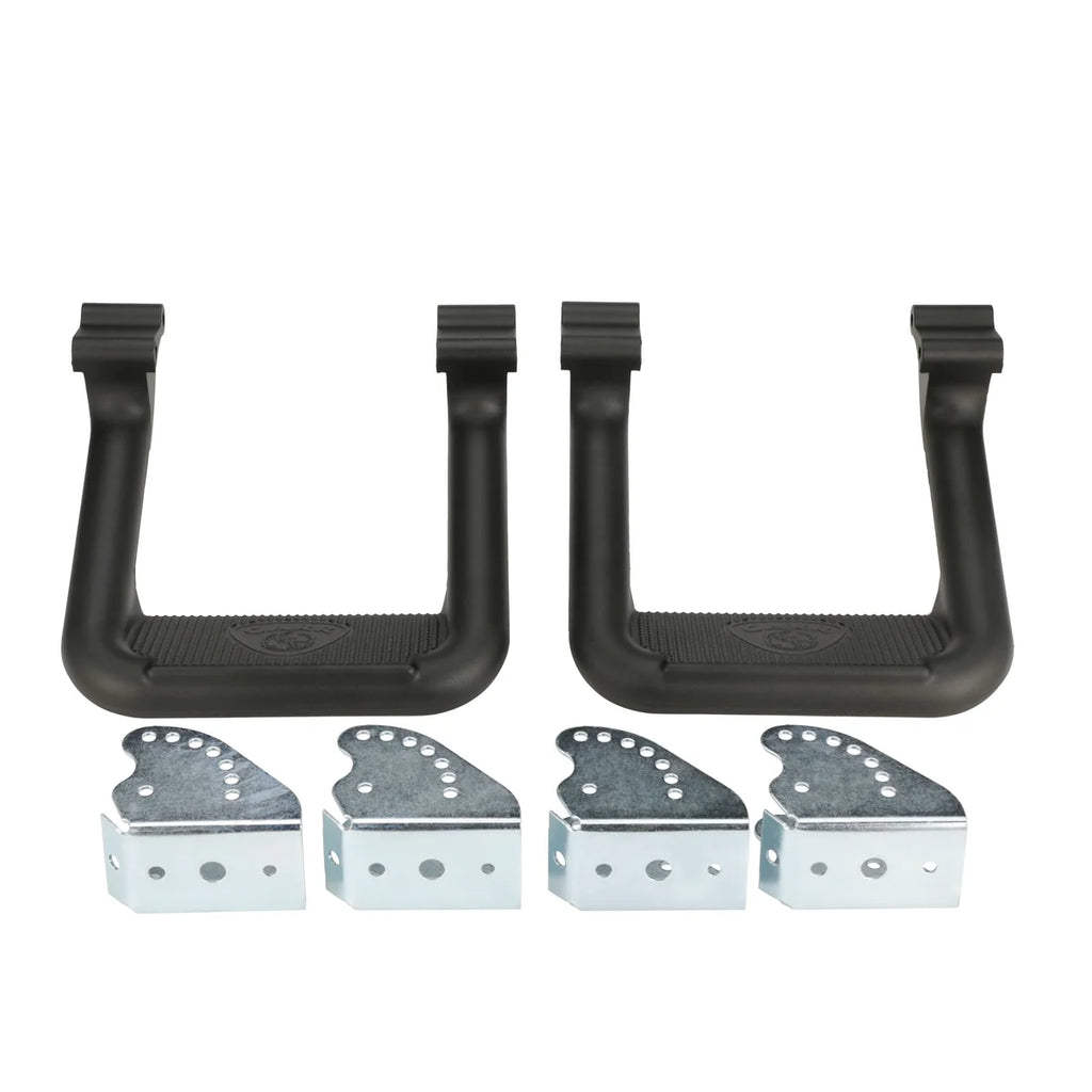 Carr HOOP II; Assist/Side Step; XP3 Black Powder Coat; Pair 105771 - Additional View 6