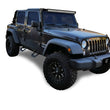 Load image into Gallery viewer, Carr HOOP II; Assist/Side Step; XP3 Black Powder Coat; Pair 107441 - Side View