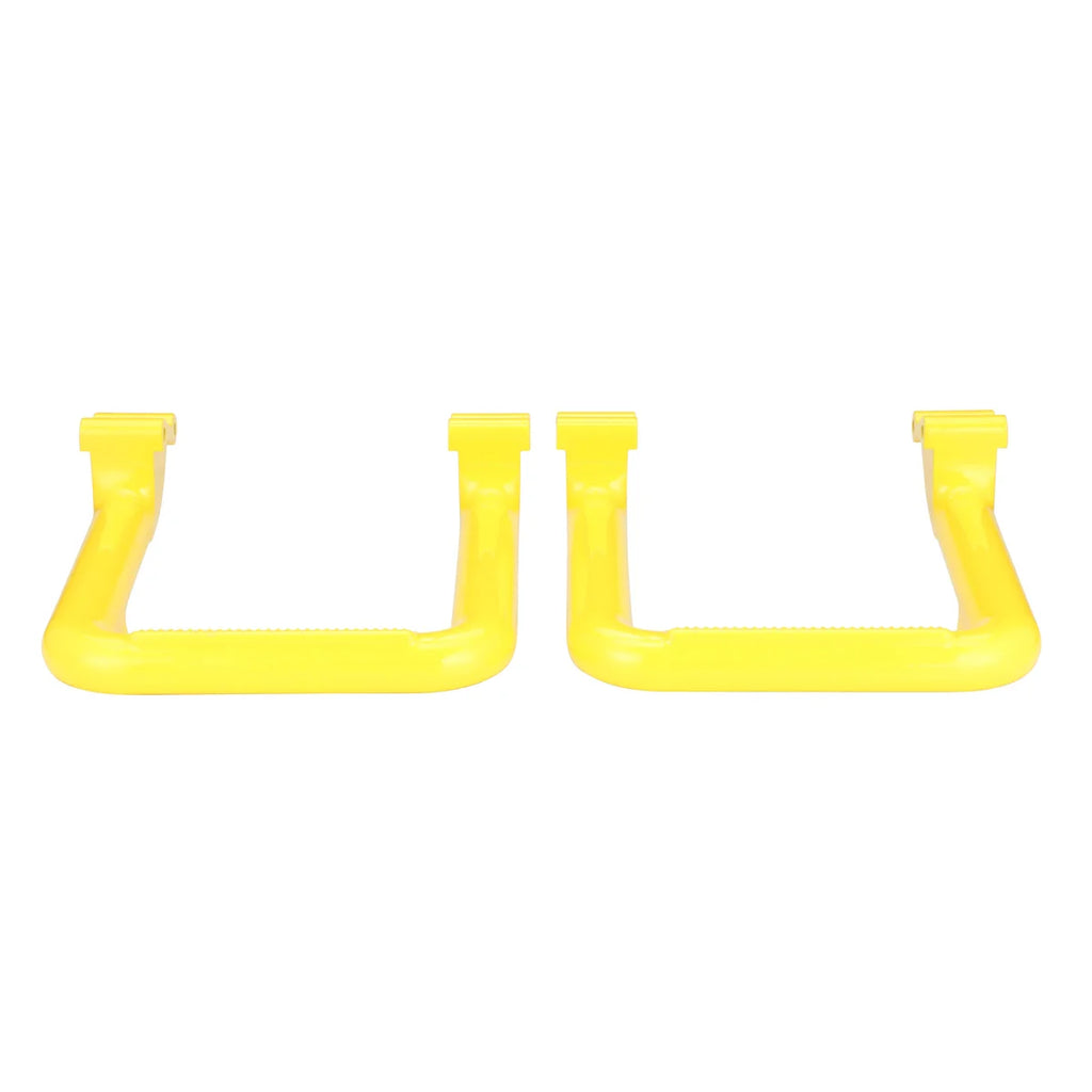 Carr HOOP II; Assist/Side Step; XP7 Safety Yellow Powder Coat; Pair 104997 - Front View