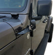 Load image into Gallery viewer, Carr JL 180 Degree Light Mount Brackets; XP3 Black; (Driver/Pass Side Mtg Brkts) 210291 - Additional View 6