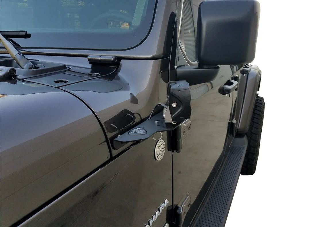 Carr JL 180 Degree Light Mount Brackets; XP3 Black; (Driver/Pass Side Mtg Brkts) 210291 - Additional View 6