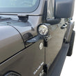 Load image into Gallery viewer, Carr JL 180 Degree Light Mount Brackets; XP3 Black; (Driver/Pass Side Mtg Brkts) 210291 - Additional View 7