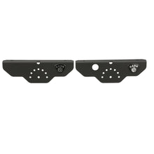 Load image into Gallery viewer, Carr JL 180 Degree Light Mount Brackets; XP3 Black; (Driver/Pass Side Mtg Brkts) 210291 - Front View
