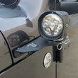 Load image into Gallery viewer, Carr JL 180 Degree Light Mount Brackets; XP3 Black; (Driver/Pass Side Mtg Brkts) 210291 - Additional View 14