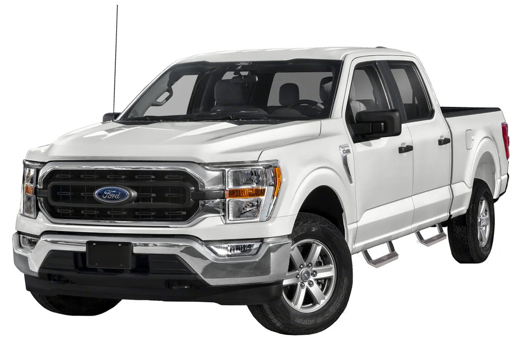 Carr LD Step; Assist / Side Step; XM3 Polished; Pair fits 2015-2023 Ford F-150 / 2017-2023 Ford F-Series Super Duty / 2018...