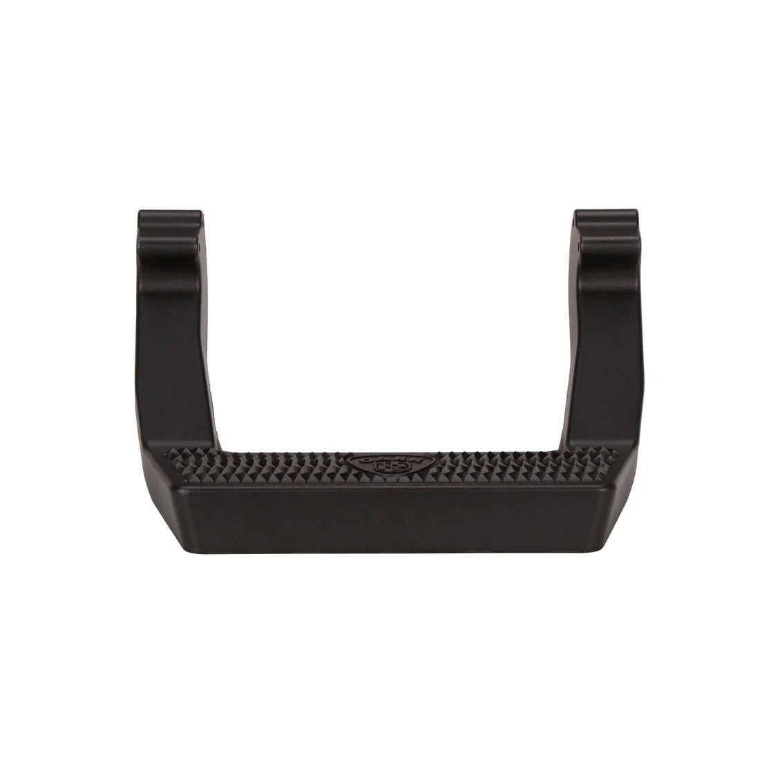 Carr LD Step; Assist / Side Step; XP3 Black Powder Coat; Single - Front View