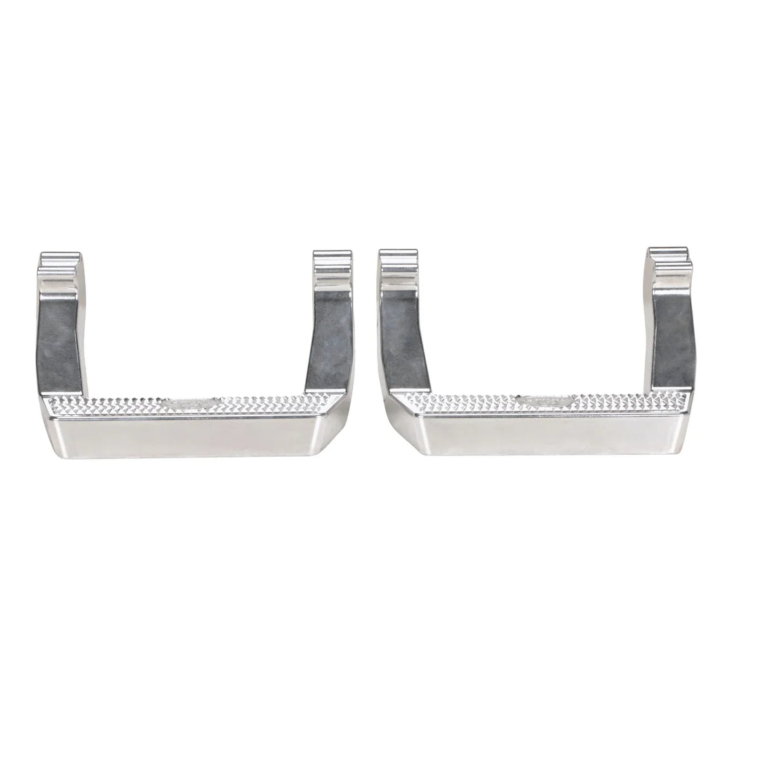 Carr LD Step; Assist/Side Step; XM3 Polished; Pair 114032 - Front View