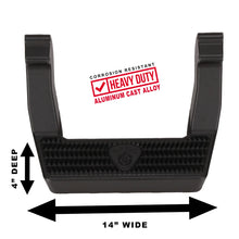 Load image into Gallery viewer, Carr LD Step; Assist/Side Step; XP3 Black Powder Coat; Pair 118221 - Side View