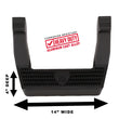 Load image into Gallery viewer, Carr LD Step; Assist/Side Step; XP3 Black Powder Coat; Pair 119771 - Side View