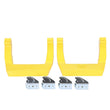 Load image into Gallery viewer, Carr LD Step; Assist/Side Step; XP7 Safety Yellow Powder Coat; Pair 114997 - Additional View 6