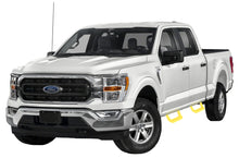 Load image into Gallery viewer, Carr LD Step; Assist/Side Step; XP7 Safety Yellow Powder Coat; Pair 114037 - Back View