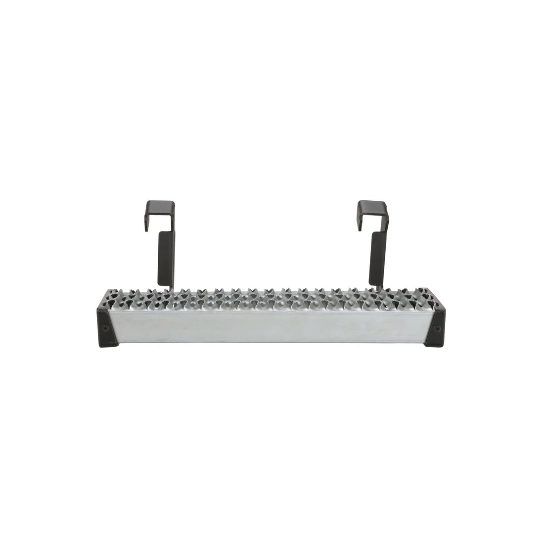 Carr MAXgrip Side Step; Assist/Side Step; XGO Galvanized; Single 139110-1 - Front View