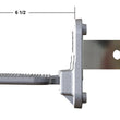 Load image into Gallery viewer, Carr Mega Step; Hitch Mount; XM4 Mechanical Matte Finish; Single 190015 - Side View