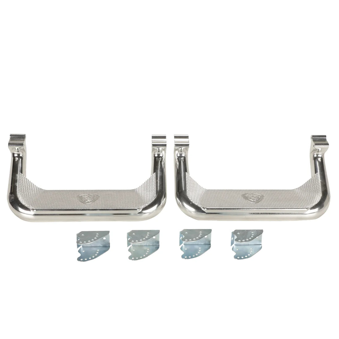 Carr Super Hoop; Assist/Side Step; XM3 Polished; Pair 124032 - Additional View 6