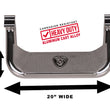 Load image into Gallery viewer, Carr Super Hoop; Assist/Side Step; XM3 Polished; Pair 128222 - Side View