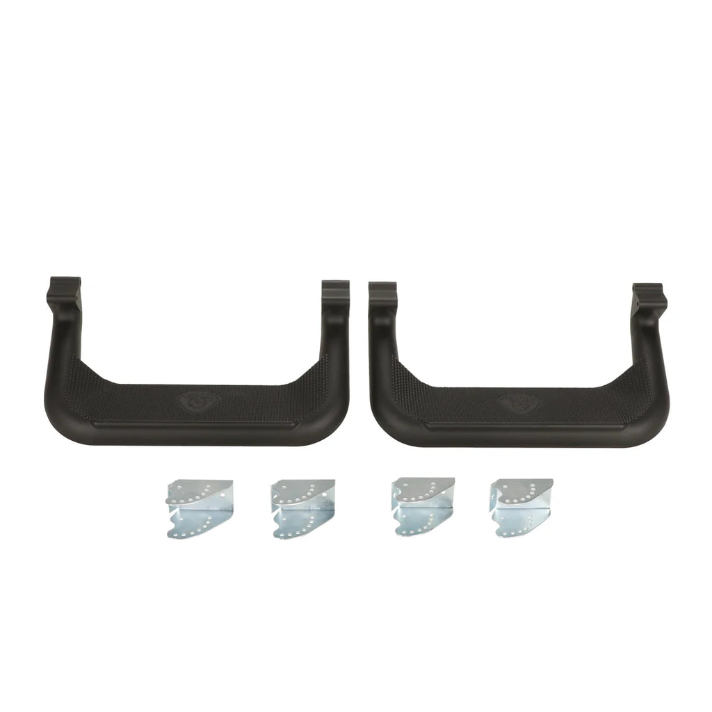 Carr Super Hoop; Assist/Side Step; XP3 Black Powder Coat; Pair 124031 - Additional View 6
