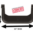 Load image into Gallery viewer, Carr Super Hoop; Assist/Side Step; XP3 Black Powder Coat; Pair 128221 - Side View